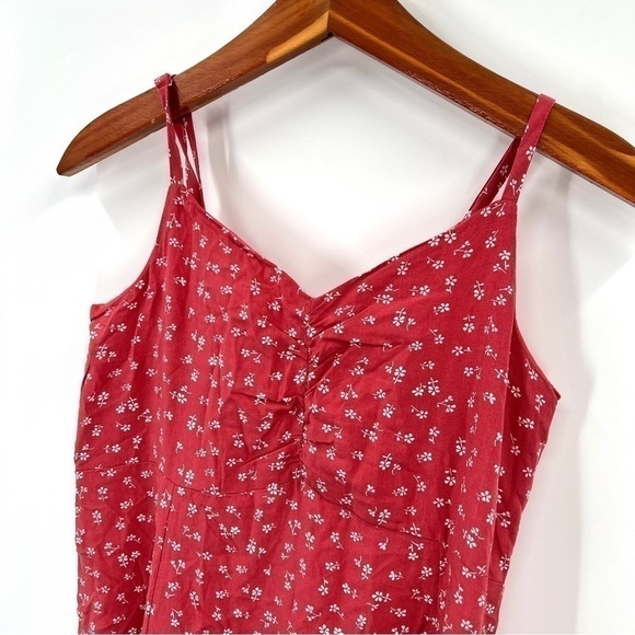 GAP Girls Red-ish Pink Adjustable Spaghetti Strap Lightweight Dress Size 18-20 - Picture 2 of 9